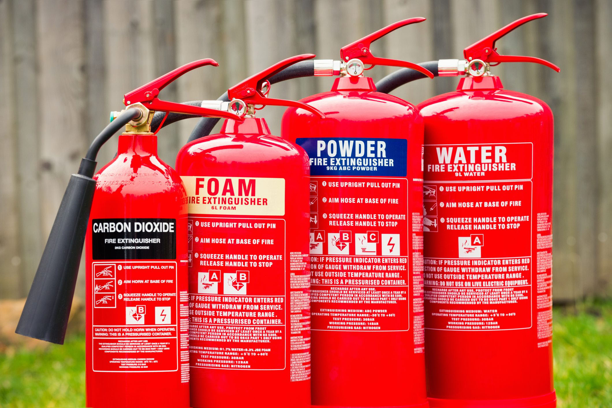 Ceasefire 250 L Tetra Quad Fire Extinguisher